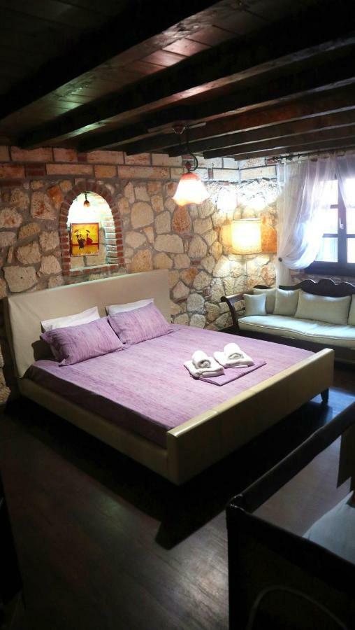 Villa Stone House Andromeda Psakoudia Exterior foto