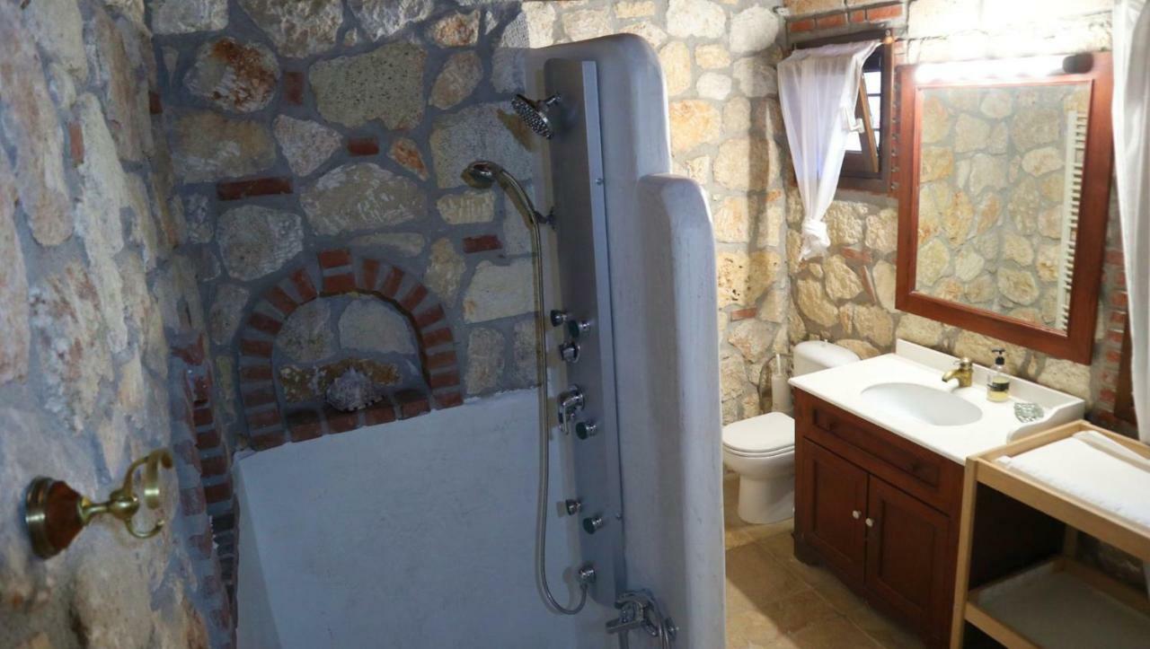Villa Stone House Andromeda Psakoudia Exterior foto